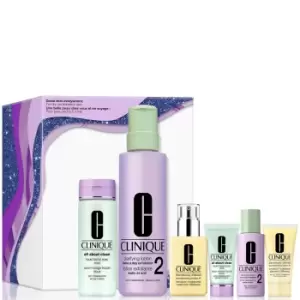 Image of Clinique Great Skin Everywhere Skincare Gift Set for Dry Combination Skin (Worth £131.93)