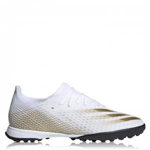 Image of adidas adidas X Ghosted.3 Football Trainers Turf - White/MetGold