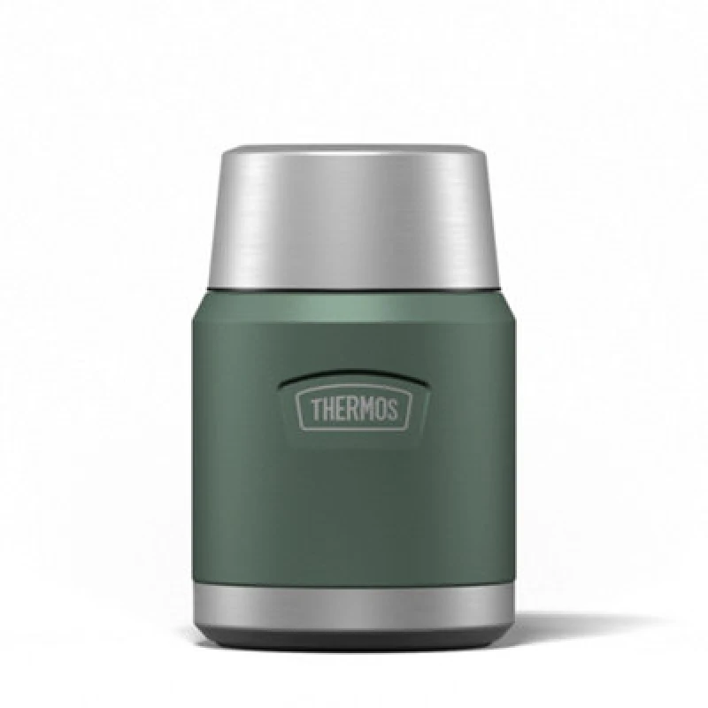 Image of Thermos Icon Series Stainless Steel Food Flask 470Ml With Spoon - Green