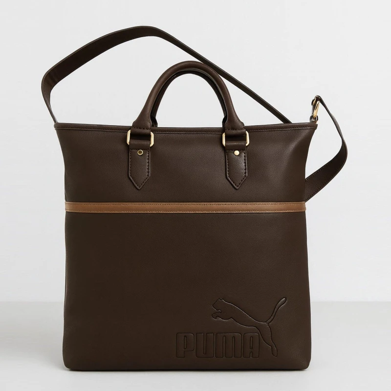 Image of Puma Puma (13) Edition Shopper Bag Womens Brown female One Size