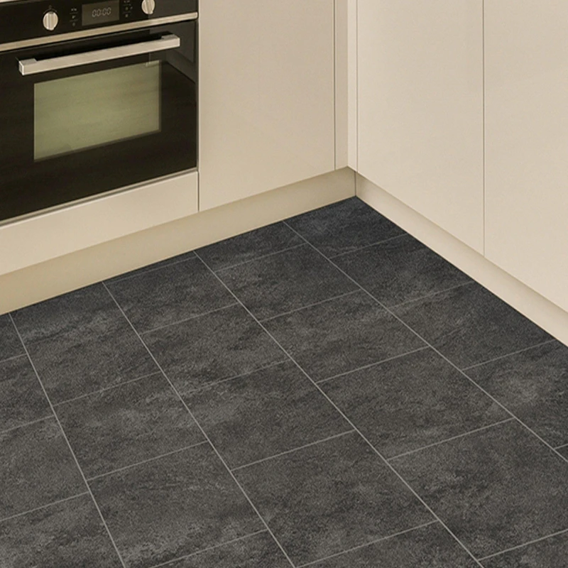 Image of Vinyl Flooring Slate Look 2 X 3M RIM NIC 909E
