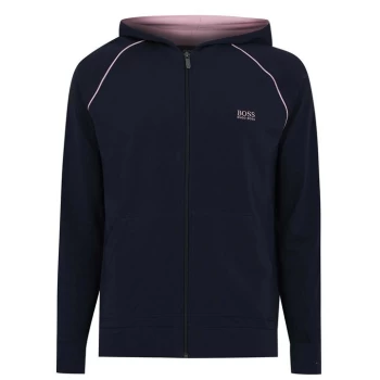 Image of Boss Mix and Match Zip Hoodie - Navy/Pink 413