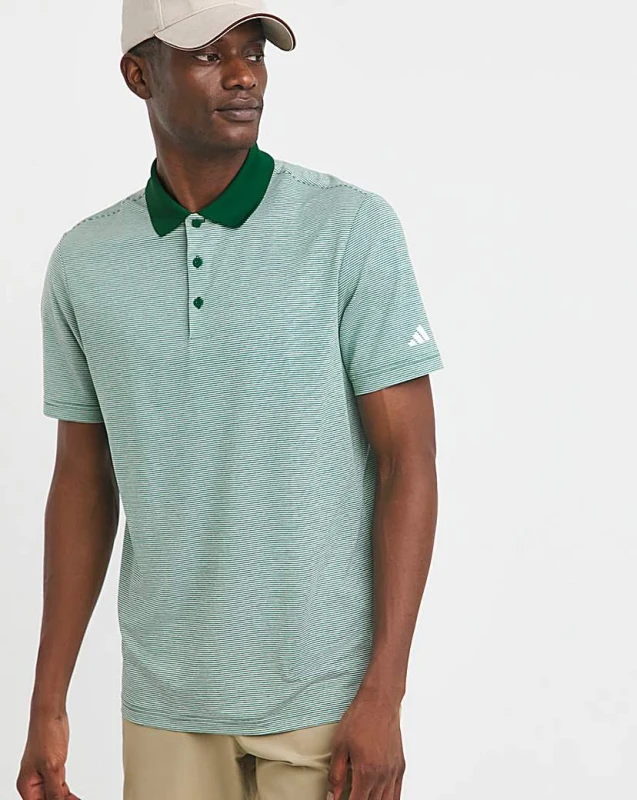 Image of adidas Golf adidas Golf Ottoman Polo Green Male S34/37 AG57201