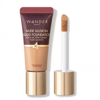 Image of Wander Beauty Nude Illusion Liquid Foundation 1.01 oz (Various Shades) - Tan