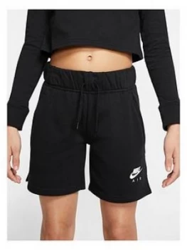 Image of Nike Girls Air Shorts - Black