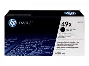 Image of HP 49X Black Laser Toner Ink Cartridge