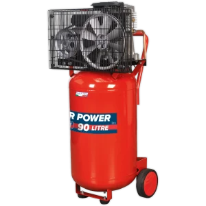 Image of Sealey SAC1903B Air Compressor 90 Litre 240v