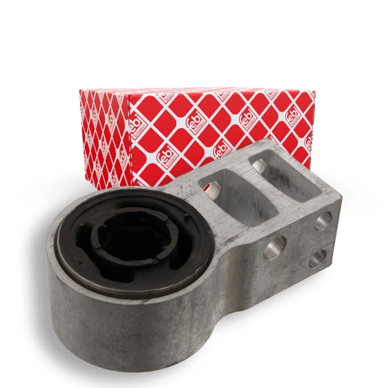 Image of FEBI BILSTEIN 36160 Arm Bushes Left Elastomer Control Arm-/Trailing Arm Bush (251)