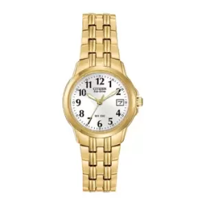 Image of Ladies Eco-Drive Bracelet WR100 Watch EW1542-59A