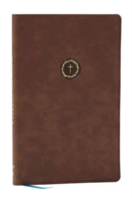 Image of Spurgeon and the Gospels: The Gospels with Devotions from Charles Spurgeon (NKJV, Brown Leathersoft, Comfort Print) Leather / fine binding