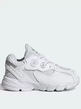 Image of adidas Originals Infant Astir, White/White, Size 3