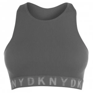 Image of DKNY Litewear Ribbed Bralette - Graphite HBI