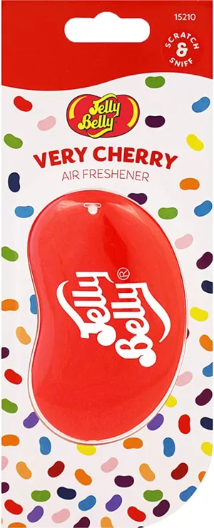 Image of Very Cherry (Pack Of 6) 3D Gel Jelly Belly Air Freshener