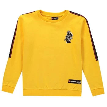 Image of Hype x LEGO Ninjago Cole Crew Sweater Junior Boys - Yellow