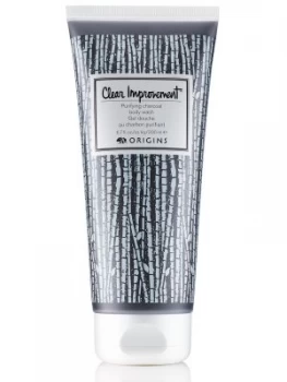 Image of Origins Clear Improvement Purifying Charcoal Body Wash Clear