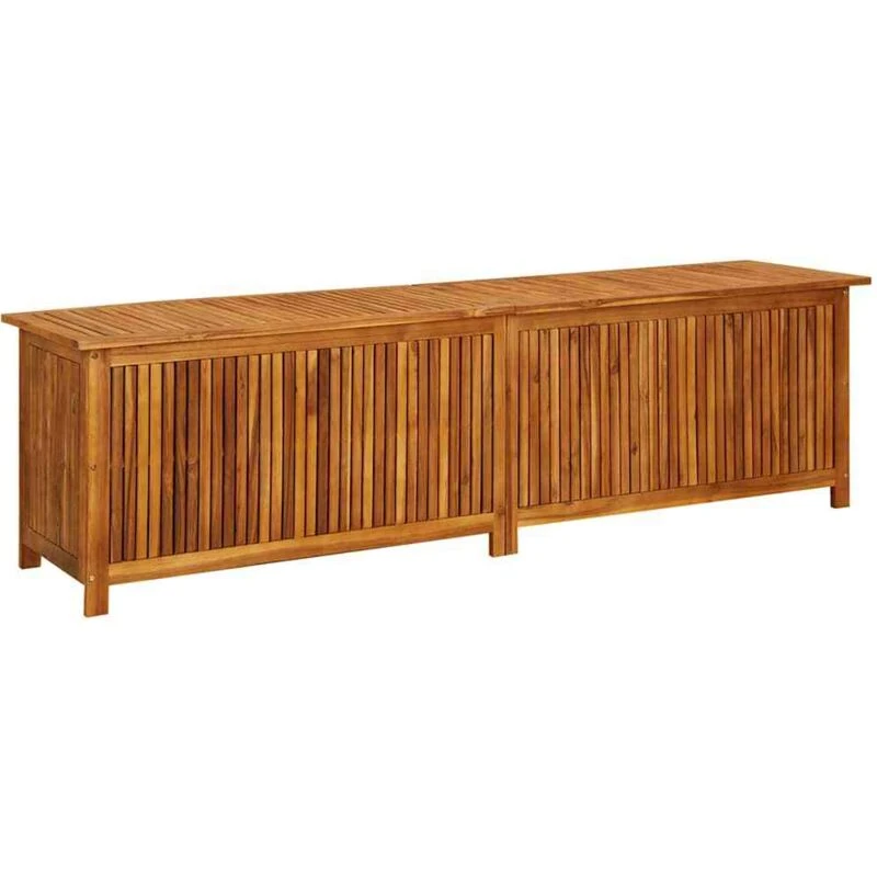 Image of VIDAXL Vidaxl - Garden Storage Box 200x50x58cm Solid Acacia Wood 8720286589984