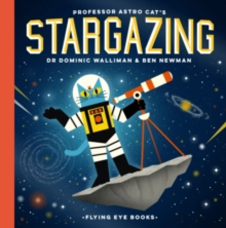 Image of Ben Newman Professor Astro Cat's Stargazing Book Multi unisex