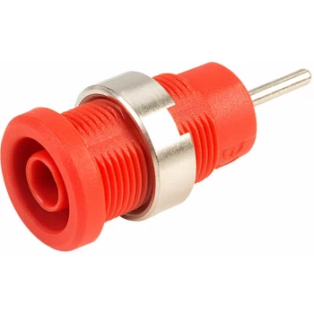 Image of PJP - 3267-I-R Red 4mm Safety Socket 3267i Series