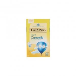 Image of Twinings Camomile Tea - Pure 20 Bags x 4