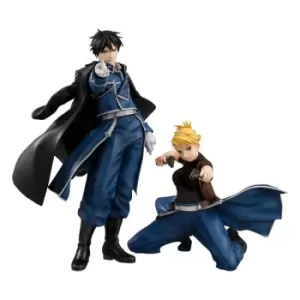 Image of Fullmetal Alchemist Precious G.E.M. Series Statues Roy Mustang & Liza Hawkeye 12 - 22 cm