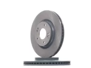 Image of FEBI BILSTEIN Brake disc HYUNDAI,KIA 108575 51712C1000,51712D7000,51712J9100 Brake rotor,Brake discs,Brake rotors 51712C1000,51712D7000,51712J9100