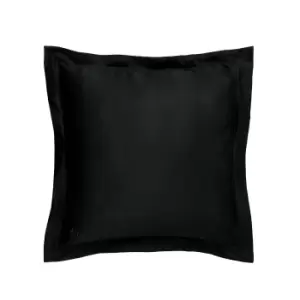 Image of Ted Baker 250 Thread Count Plain Dye Square Oxford Pillowcase, Black