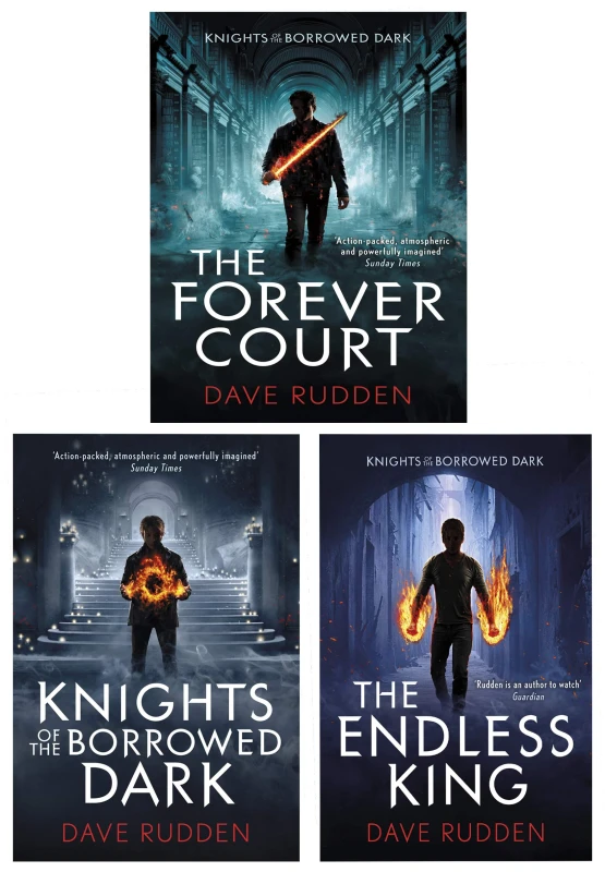 Image of Dave Rudden 3 Books Collection Set (The Forever Court, Knights of the Borrowed Dark, The Endless King) Dave Rudden Books