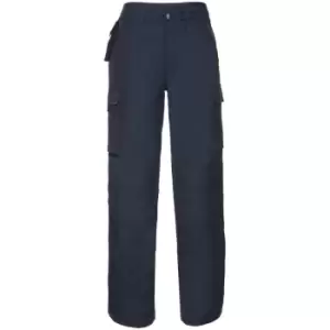 Image of Russell Work Wear Heavy Duty Trousers (Long) / Pants (42W x Long) (French Navy) - French Navy