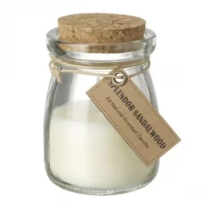 Image of Glass Candle 'splendor Sandalwood' by Heaven Sends