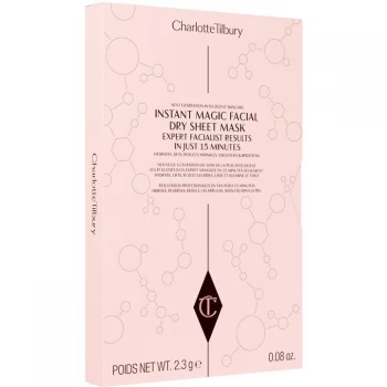 Image of Charlotte Tilbury Instant Magic Facial Dry Sheet Mask Set of 4 - Sheet Mask