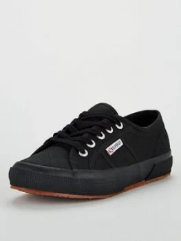 Image of SUPERGA 2750 Cotu Classic Plimsoll - Black, Size 3, Women