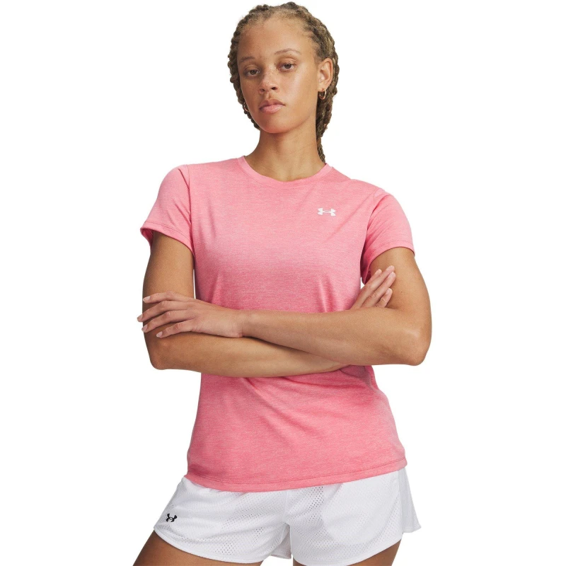 Image of Womens T-Shirt Under Armour Tech Rose Female S
