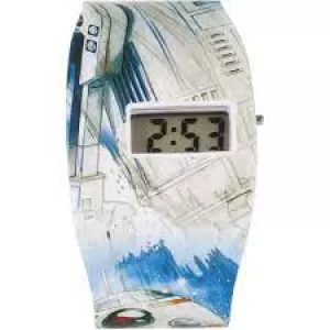 Image of Childrens Character Star Wars Classic Characters All Over Print LCD Watch STAR572
