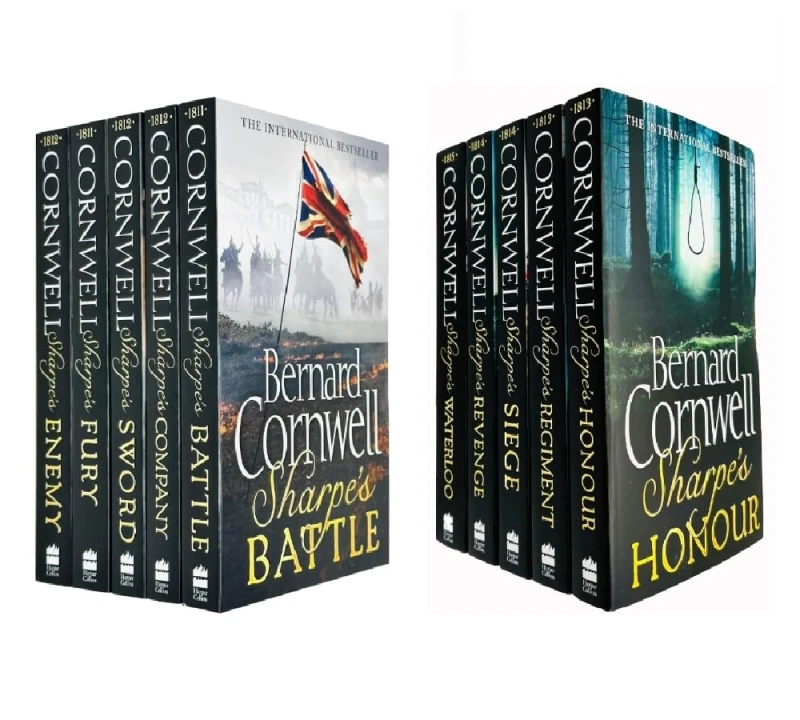 Image of Richard Sharpe Series by Bernard Cornwell 10 Books Collection Set - Fiction - Paperback Bernard Cornwell Books