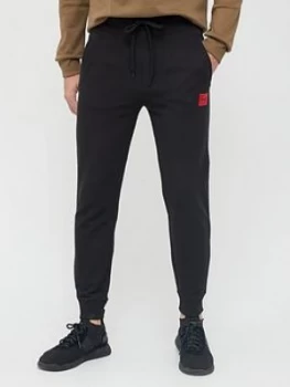Image of Hugo Boss Doak 212 Red Patch Logo Joggers
