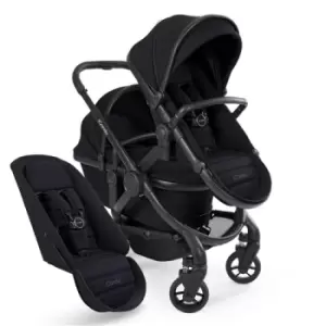 Image of iCandy Peach 7 Combo Double Pushchair, Black Edition