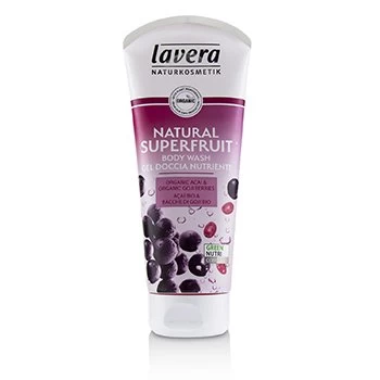 Image of LaveraBody Wash - Natural Superfruit (Organic Acai & Organic Goji Berries) 200ml/6.6oz