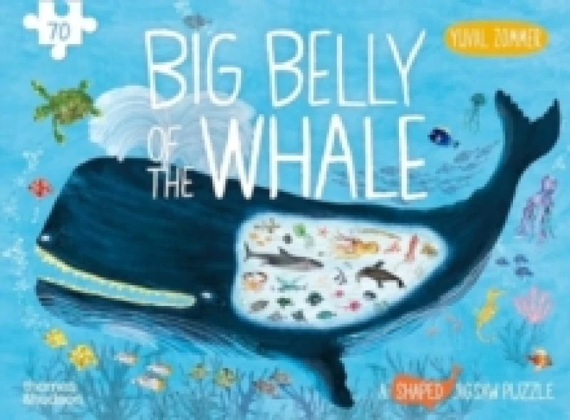 Image of The Big Belly of the Whale : A shaped jigsaw puzzle Jigsaw