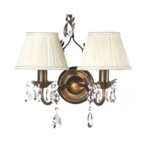 Image of Karen Candle Wall Lamp Bronze