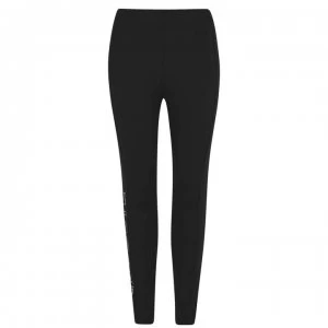 Image of Lacoste Logo Leggings - Black/White 258