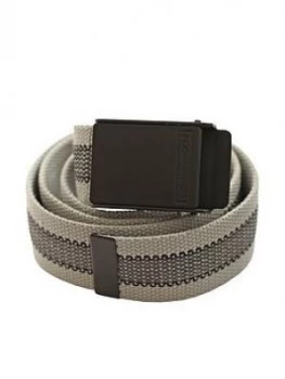 Image of Calvin Klein Golf Ck Webbing Belt - Silver