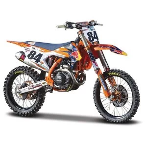 Image of 1:6 Red Bull KTM Supercorss SX450 2018 Motorbike Model