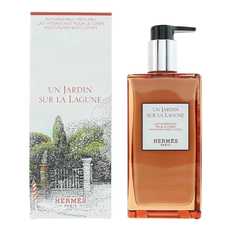 Image of Hermes Herms Un Jardin Sur La Lagune Moisturizing Lotion None female 200ml