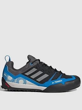 Image of adidas Terrex Swift Solo 2 - Black/Blue, Size 12, Men