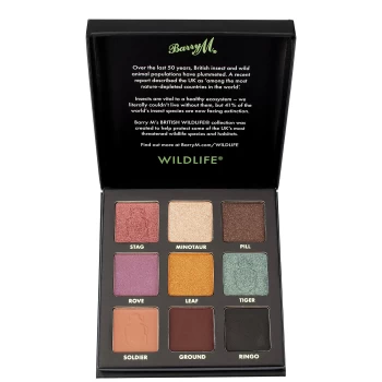 Image of Barry M Cosmetics Wildlife Eyeshadow Palette - Beetle