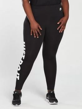 Image of Nike Sportswear JDI Leg A See Legging Curve Black Size 22 242X Women