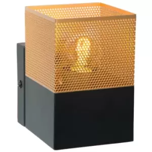 Image of Lucide renate - Wall Light - 1xE27 - Matt Gold, Brass