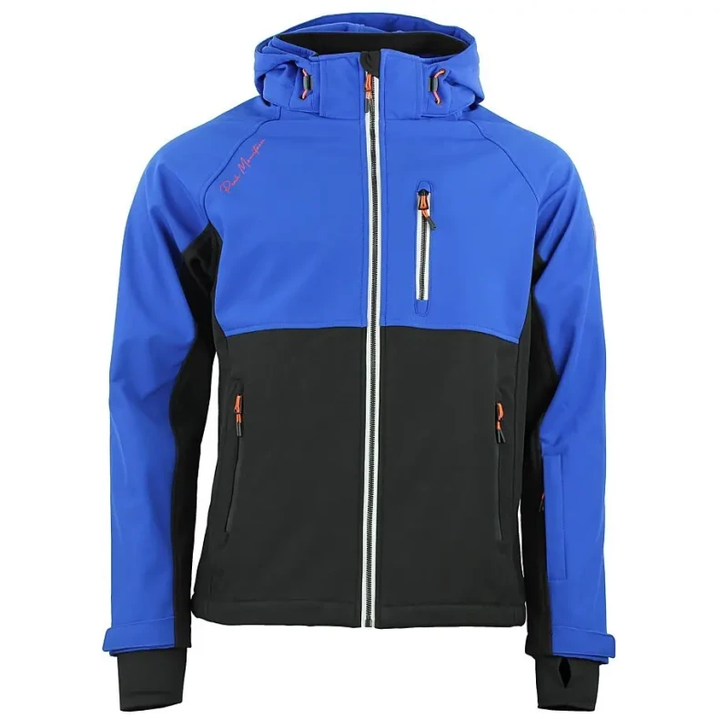 Image of Jacket Peak Mountain Shoftshell Bleu Male 3XL