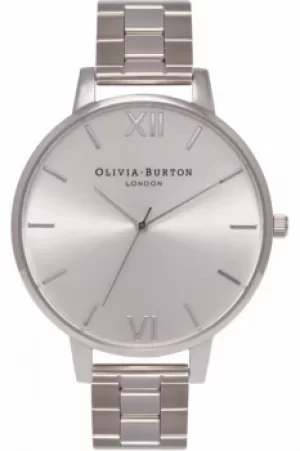Image of Ladies Olivia Burton Big Dial Bracelet Watch OB15BL22