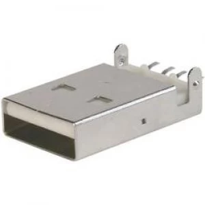 Image of ASSMANN WSW A USB A LP SMT C Ultra Slim USB Connector Plug mount USB A SMT